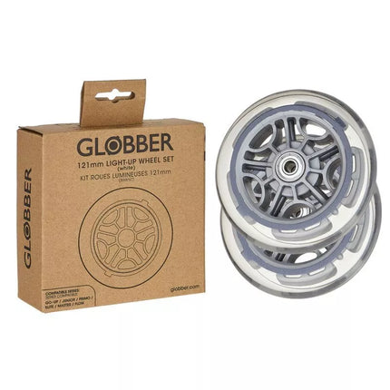 Glowing scooter wheels 121mm 2 pcs (538-003)