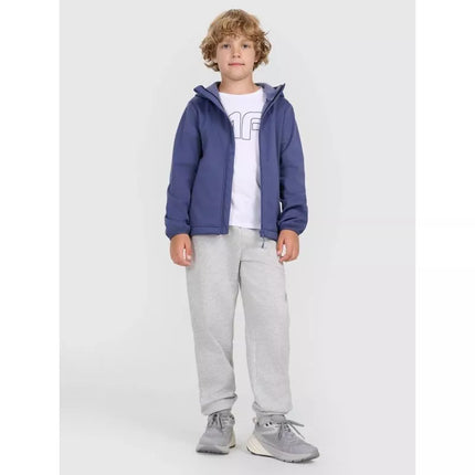 Softshell jacket, windproof membrane 5000, boys 4F 4FJRAW25TSOFM516-32S