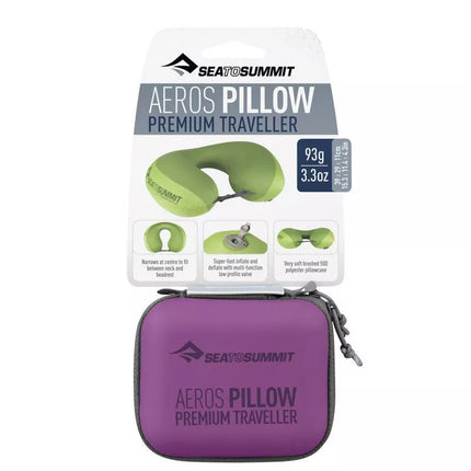 Aeros Pillow Premium Traveler kelioninė pagalvė (APILPREMYHA/MG)
