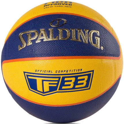 SPALDING TF-33 R.6 oficialus varžybų krepšinio kamuolys