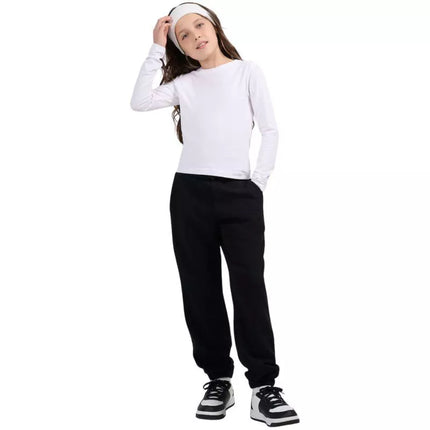 Girls' trousers 4F CAS F1189 deep black 4FJWMM00TTROF1189 20S