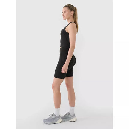 Women's quick-drying training crop top 4F 4FWSS25TFSLF413-20S
