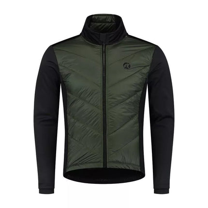 Rogelli WADDED II winter jacket green-black M