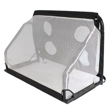 Metal goal 120x80 cm with shooting mat