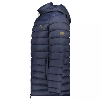 Geographical Norway AMIGOBADGE LONG HOOD DB NAVY MEN 233 NAVY (WY8852H/GN-MARINE)
