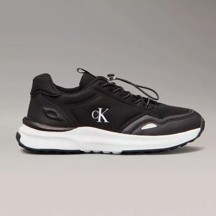Calvin Klein moteriški žemo kirpimo suvarstomi sportbačiai V3X9-83010-1464999 JUODI
