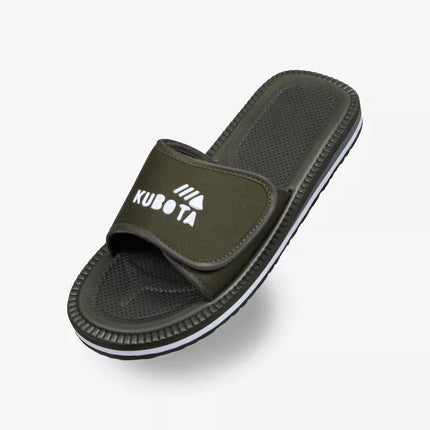 Kubota Velcro šlepetės chaki K0000-100-005-19-1