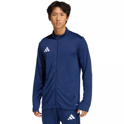 Vyrų adidas Entrada 26 sportinis džemperis tamsiai mėlynas JZ6589