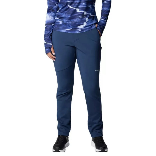 Columbia Vest Canyon High-Rise Softshell kelnės moterims 2105831464