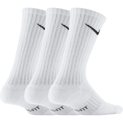 Nike Performance Cushioned Crew 3P Jr SX6842 100 kojinės