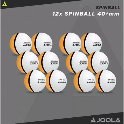 JOOLA SPINBALL TABLE TENNIS BALLS 12 PCS
