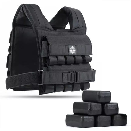 20kg Weighted Training Vest with Pulleys W20B | DBX Bushido