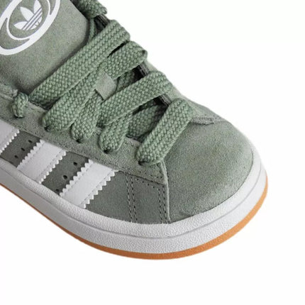 Adidas Campus 00s Silver Green/Cloud White Children's Sports Shoes - JP5509