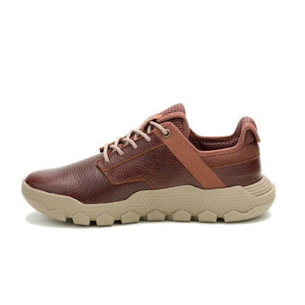 CATERPILLAR HEX LITE LEATHER BT BROWN SHOES (P726639)