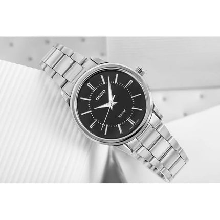 Moteriškas laikrodis CASIO LTP-1303D-1AVDF + DĖŽUTĖ