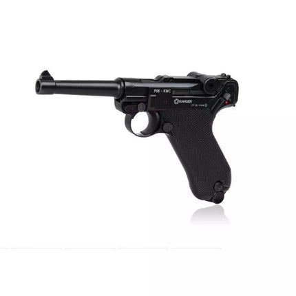 Oro pistoletas RANGER P08 Parabellum KWC kal. 4,5 mm BBs BLOW BACK 21 šūvio FULL METAL CO2 (AAKCMB410AZB)