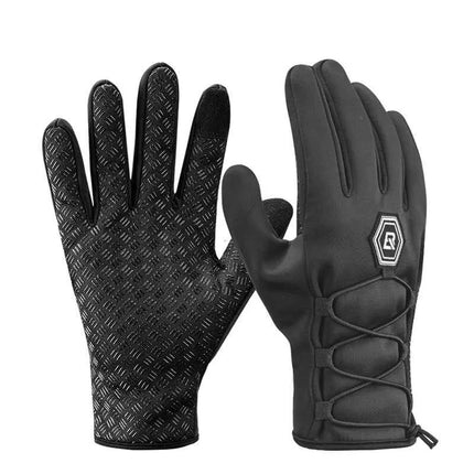 Žiemos Softshell dviračių pirštinės M Rockbros