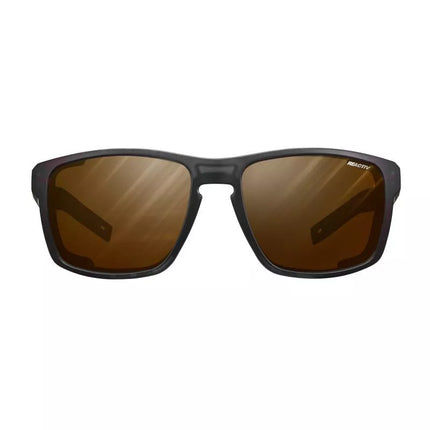 Julbo SHIELD REACTIV aukštumų 2-4 juodos oranžinės poliarizuoti akiniai (J5065014)