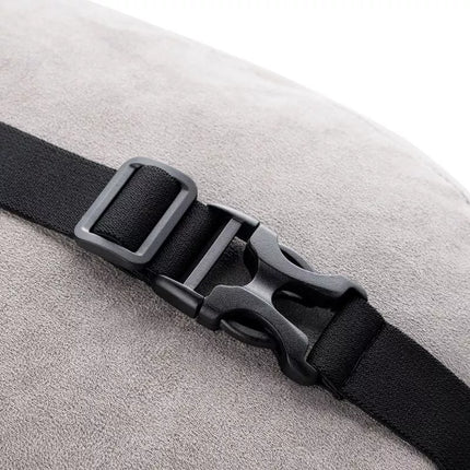 Baseus ComfortRide Serijos automobilinė galvos atramos pagalvėlė su 2 medžiagomis - smėlio spalvos