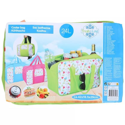 THERMAL BAG 42x29x18.5 CM 24L GREEN