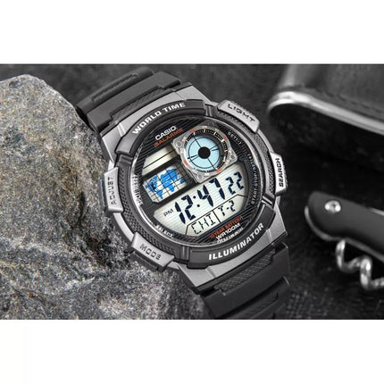 Vyriškas laikrodis AE-1000W-1BVDF su dėžute CASIO