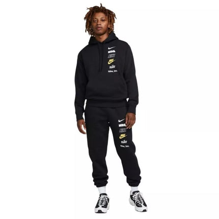 Nike Men's Hoodie Club BB PO Hoodie Mlogo DX0783-010