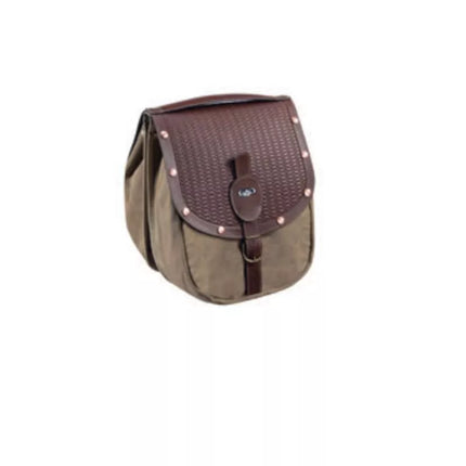 BRITISH brown trunk bag
