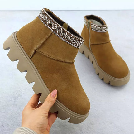 Women's leather ankle boots with zipper Rieker W2074-24