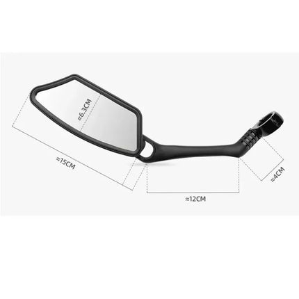 Rockbros right bicycle mirror 26210007002 black