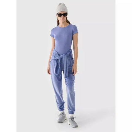 Moteriški marškinėliai slim kirpimo, vienspalviai 4F 4FRAW24TTSHF2300-32S