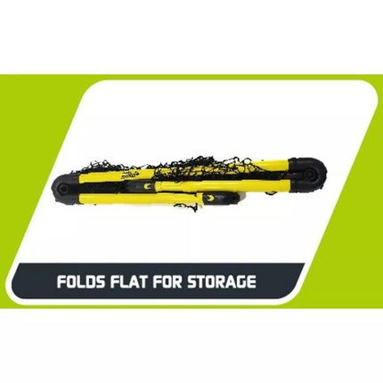 SULANKSTOMI FUTBOLO VARTAI 91X43X61CM 36X17X24CM SU REGULIUOJAMU AUKŠČIU IR PLOČIU