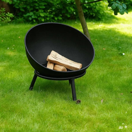 Sodo lauko židinys HEAT KAPPA Ø60 juodas