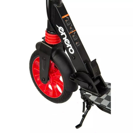 ENERO Ultra Speed Paspirtukas 200mm su diskiniais stabdžiais, juodas
