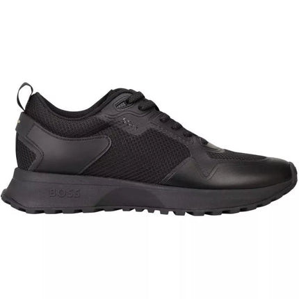 BOSS SNEAKER JONAH_RUNN_METH BLACK men's shoes (50513195-009)