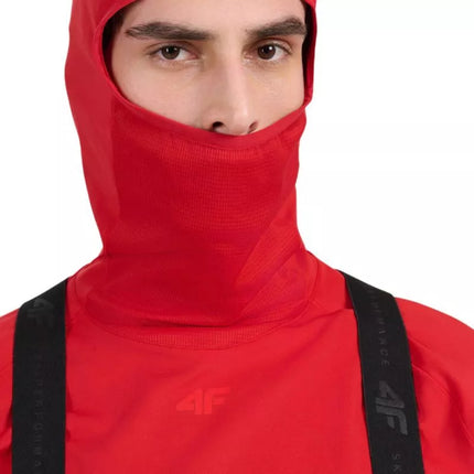 Men's thermal sweatshirt 4F M100 dark red 4FWAW25UBRUM100 61S