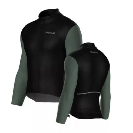 Biemme CLIMB long sleeve t-shirt black and green XXL