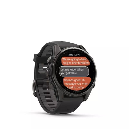Garmin Fenix 8 43mm AMOLED safyras 010-02903-21