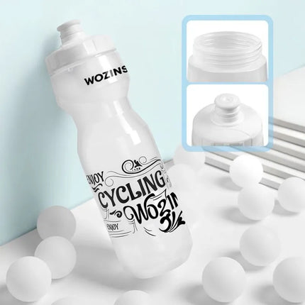 Wozinsky WBR-01T 750ml dviračio buteliukas - Skaidrus