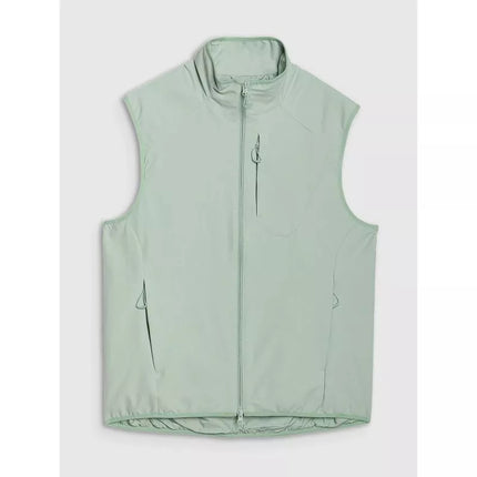 Men's sleeveless vest with stand-up collar 4F 4FWSS25TVJAM194-47S