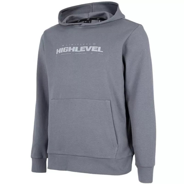 4F "Blizg" 22 Hoodie, vyriškas, dydis S, spalva šviesiai mėlyna