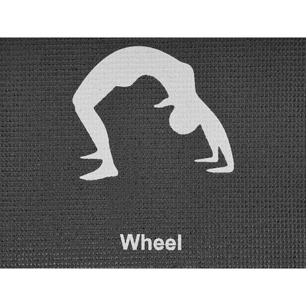 Sulankstomas jogos kilimėlis 1700x600x5 mm Juodas ENERO FIT