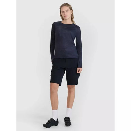 Women's quick-drying cycling longsleeve 4F 4FWSS25TFLOF344-20A