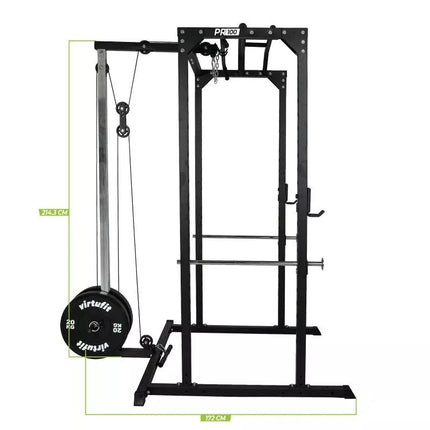 VIRTUFIT PR100 Latraukos priedas – Jėgos stotis – Treniruočių stotis