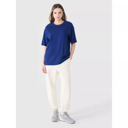 Women's oversize plain T-shirt 4F 4FRSS25TTSHF2694-31S
