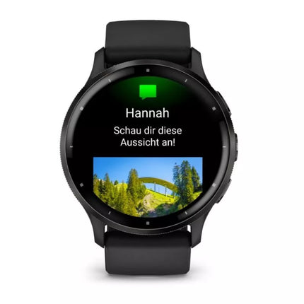 Garmin Venu 3 45 mm juodas laikrodis