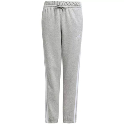 adidas Essentials šviesiai pilkos vaikiškos kelnės JY4995