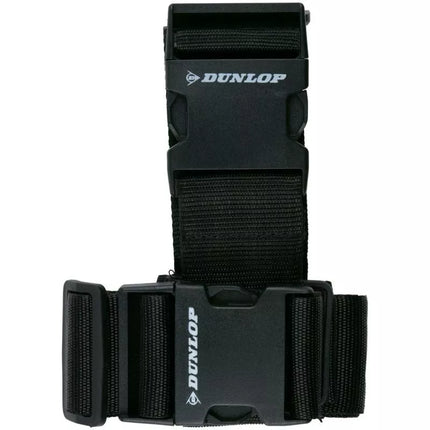UNIVERSAL LUGGAGE SECURITY BELT 230x5CM SET OF 2 DUNLOP BLACK