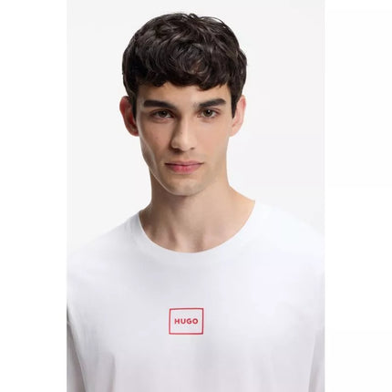 Hugo Loungewear Laze BIANCO Men's Sleep Shirt (50525236-101)