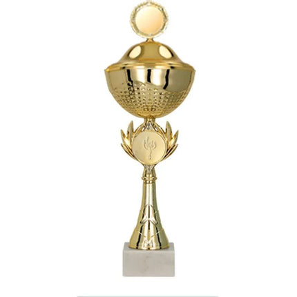 Metal cup with a lid