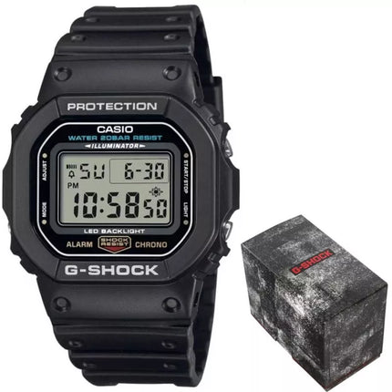 Vyriškas laikrodis CASIO G-SHOCK DW-5600UE-1ER + Dėžutė